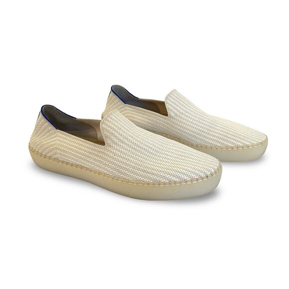 Rothy's Shoes - Rothys The Original Hemp Slip On Sneaker Womens Size 11 Ivory Coconut Stripe